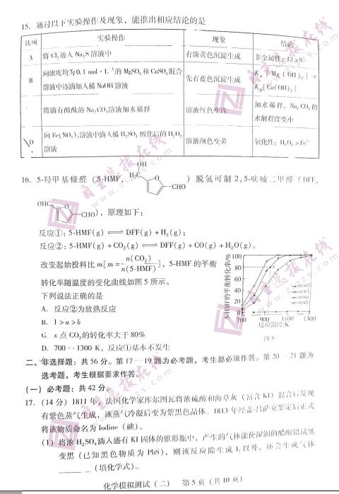 广东省二模考试试题分析 2022年